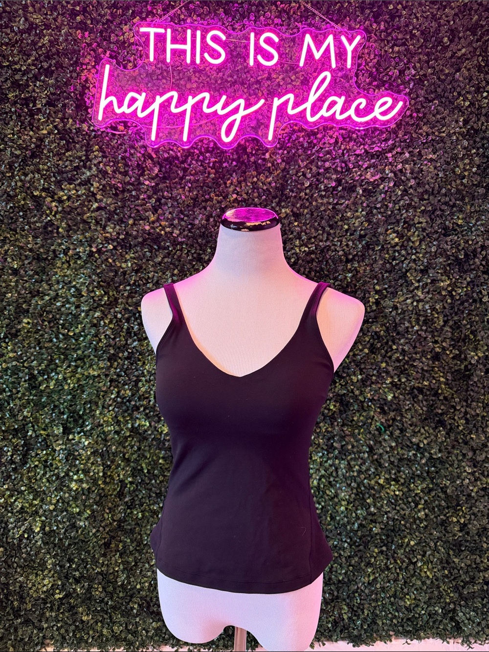 Lululemon built in bra V-Neck Tank Top